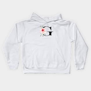 LETTER MONOGRAM G Kids Hoodie